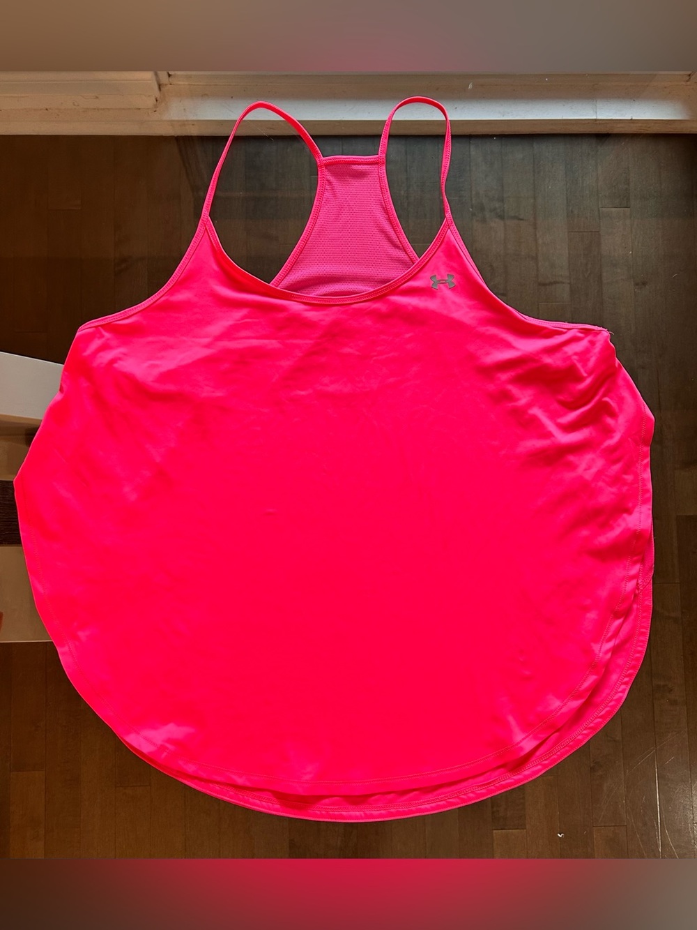 Under Armour Women's Mesh Racerback Tank Top – Flowy Side Slit Design